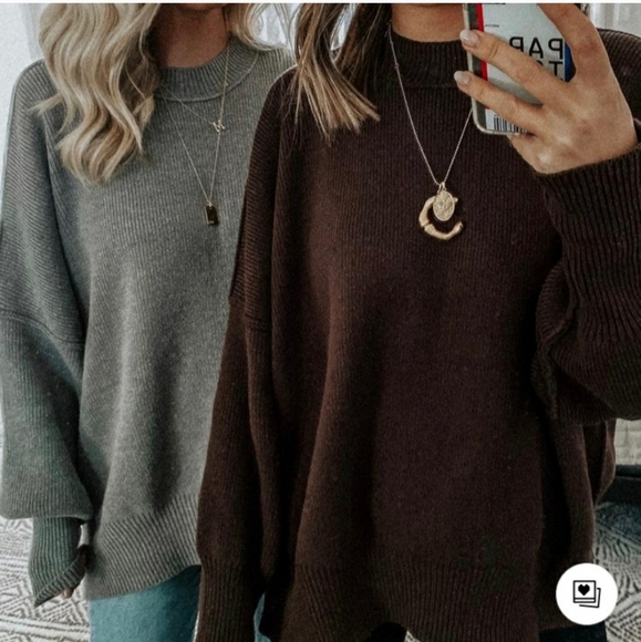 Free People Easy Street Tunic Sweater - Picture 8 of 8